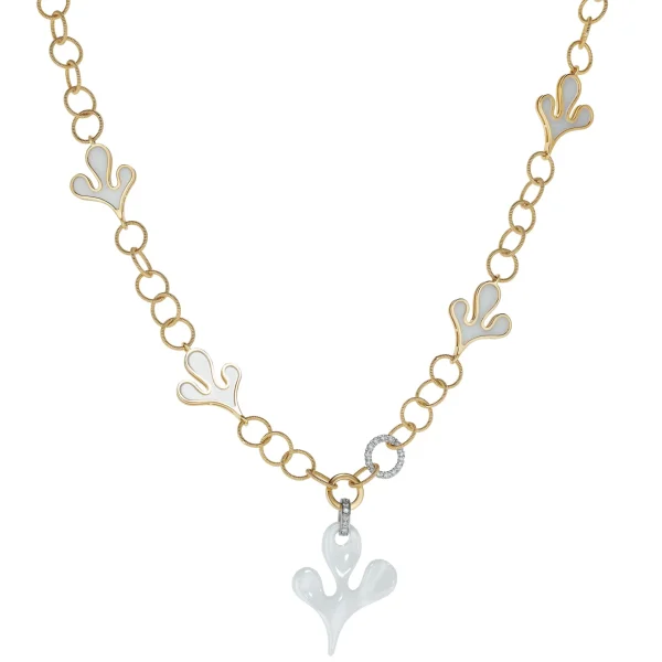 SEA LEAF NECKLACE