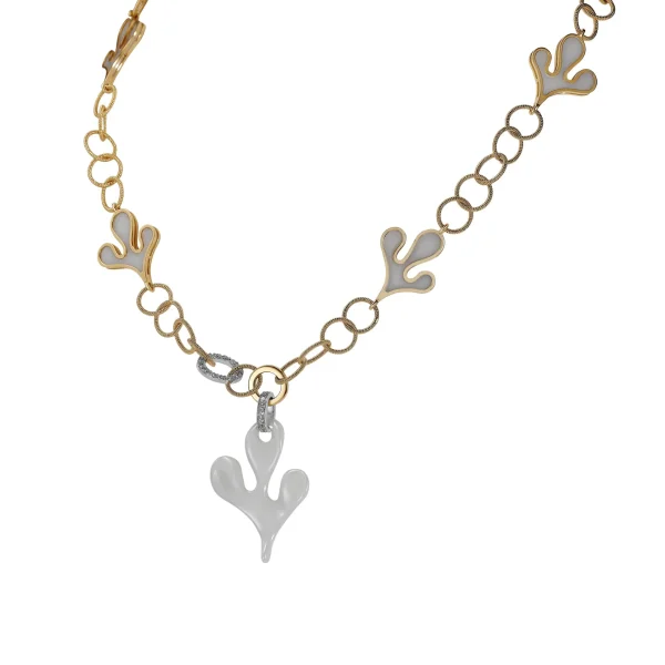 SEA LEAF NECKLACE